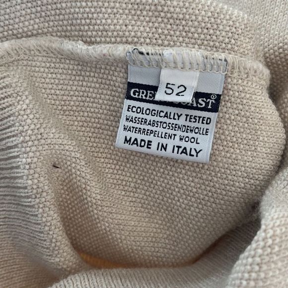 Green Coast Yachting Sweater Water Resistant Merino/ Italian Made  -Size 52( Lg) - Picture 11 of 12